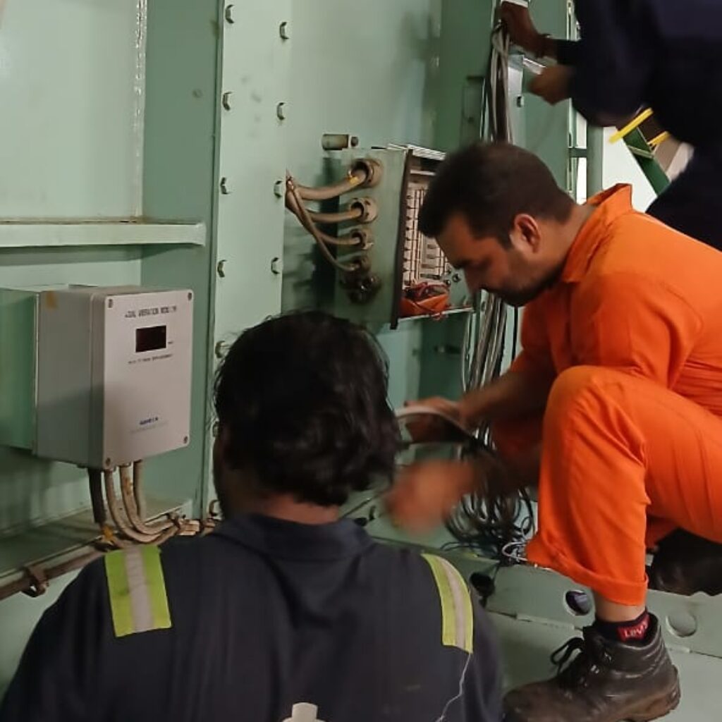 ship electrical cable laying